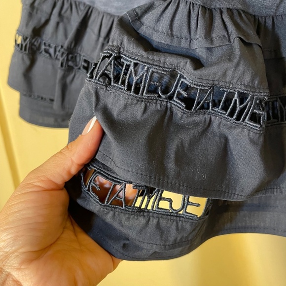 Blouse with ruffle logo - Picture 4 of 10